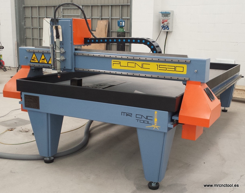 Meda de corte por plasma de control numérico. MR CNC TOOL.