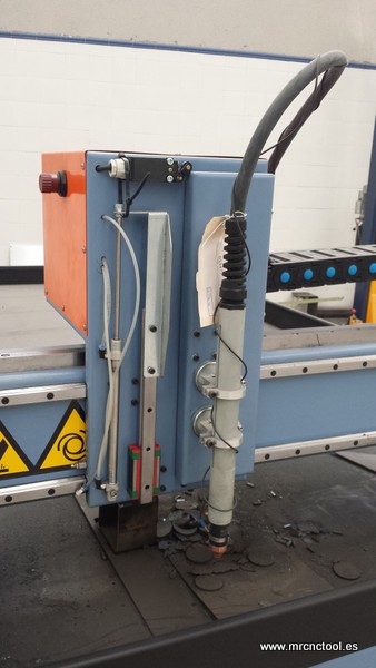 Antorcha de plasma Powermax  en mesa de corte MR CNC TOOL.